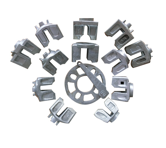 Modular Steel Tower System Scaffold Components With Rosette Ledger Head Brace Head