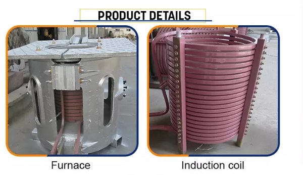 печь нержавеющей стали 300КВ плавя, печь не железистого вакуума плавя