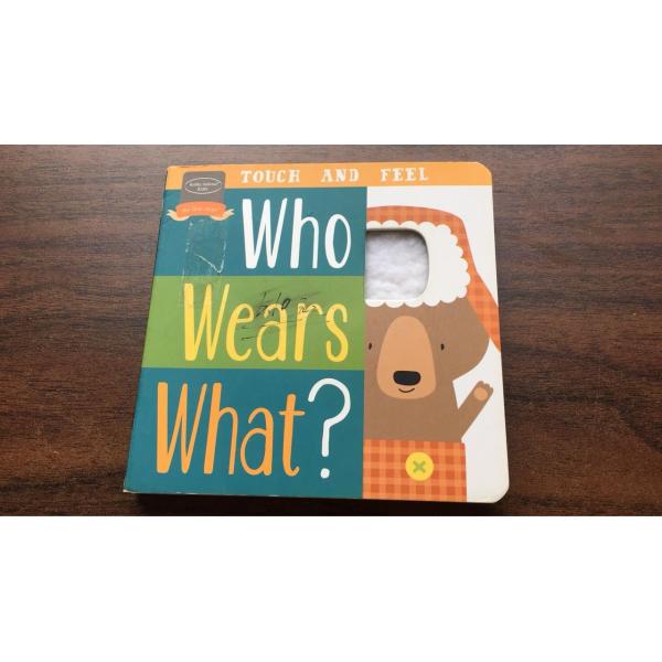 Educational Touch Feel Cardboard Children'S Books For English Learning