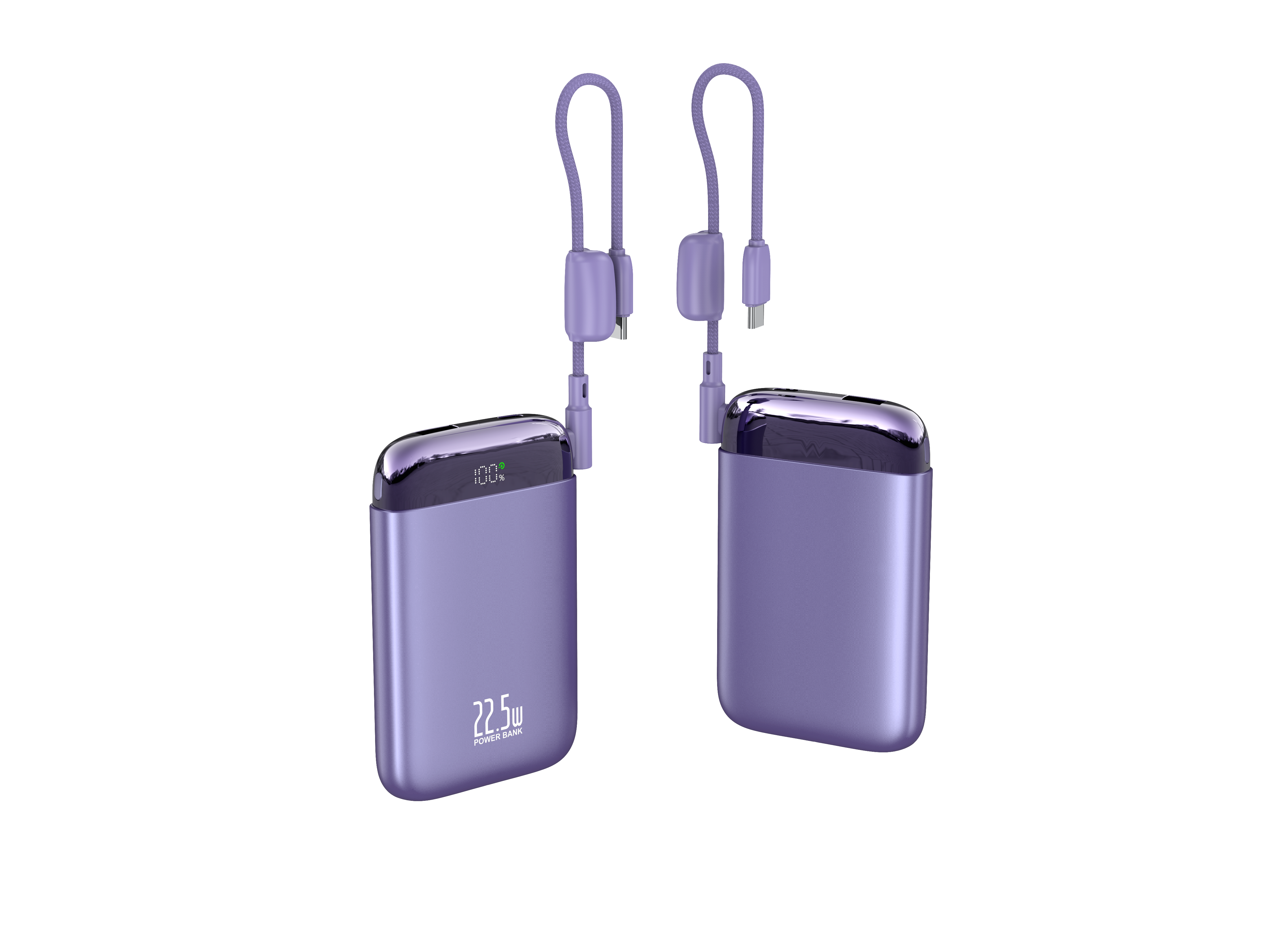 Portable BST-Z3 Li-Polymer Battery Solar Power Bank 10000mAh 22.5W USB-C PD Fast Charging with Extra Cable for Outdoor Use