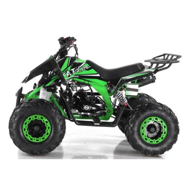 Air Cooled Atv 4 Wheeler Motorcycle 125cc 1500mm Length