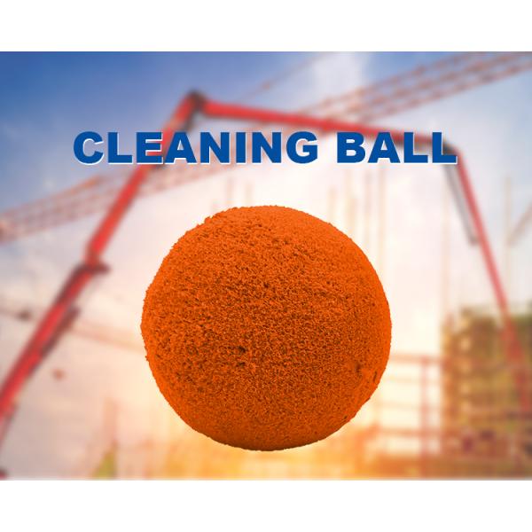 148mm Natural Rubber Concrete Pump Cleaning Ball for 125mm Pipe