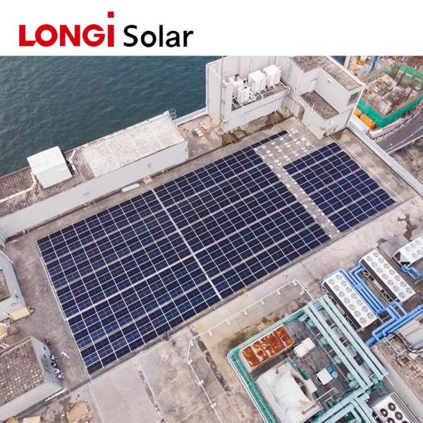 Half Cell 450w Mono Solar Panel Monocrystalline Silicon LONGI LR4 72HPH 450M 25 Years Warranty