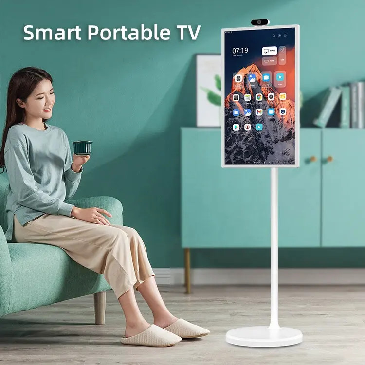 Портативный телевизор Standby Me TV Smart TVS сенсорный экран Рекламный монитор Батарея