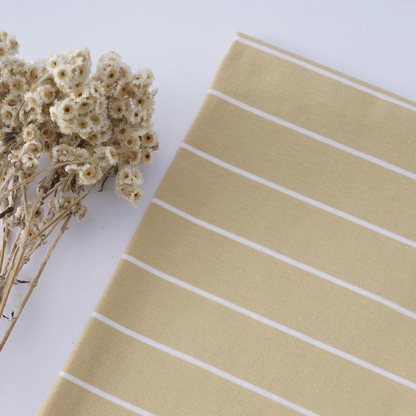 Удобный для кожи простый джерси 175гсм полосатый вязаный хлопковый ткань для футболки