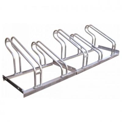 Metal Fab Bike Parking Rack For Garage Galvanized U Shaped Bike Racks