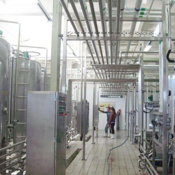 Small Full Set Mini Milk Processing Plant / 100kw Dairy Processing Equipment