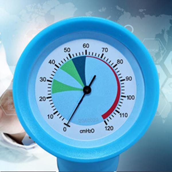 Mesure de la pression des voies respiratoires des manchettes professionnelles portées à la main pour l'ETT LMA 0-120CMH2O