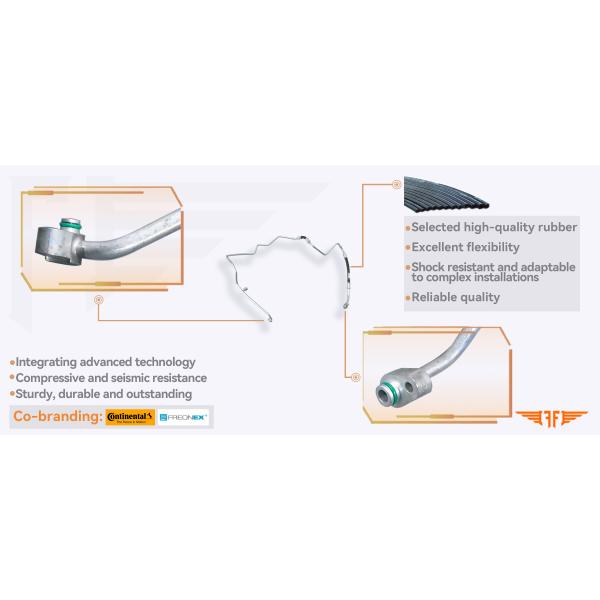 51758340 Doblo 1.3L Fiat AC Discharge Pipe  05-09  Car