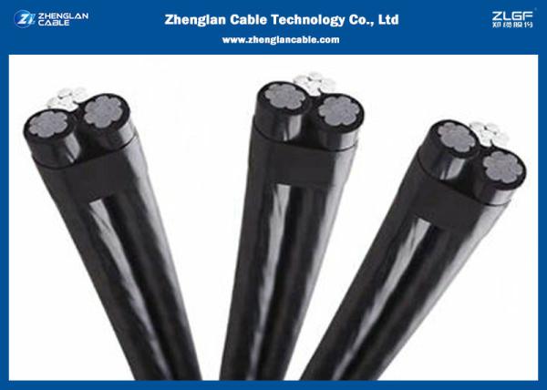 1Kv/10Kv Aluminum Aerial Bundle Conductor , Aluminum Aerial Cable XLPE Insulated