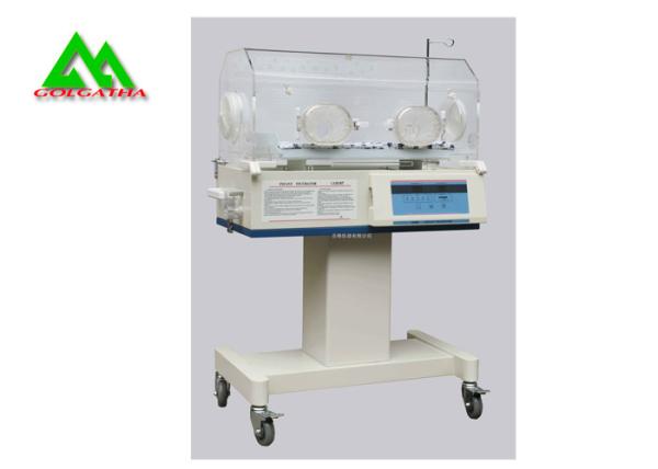 Hospital Newborn Infant Incubator With Wheels , Neonatal Transport Incubator