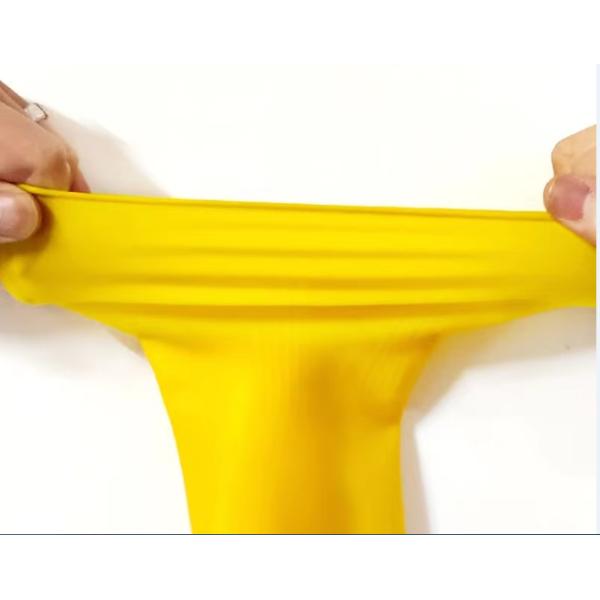 Unlocked Lining Latex Household Glove Slaughter Thickening Industrial Latex Glove