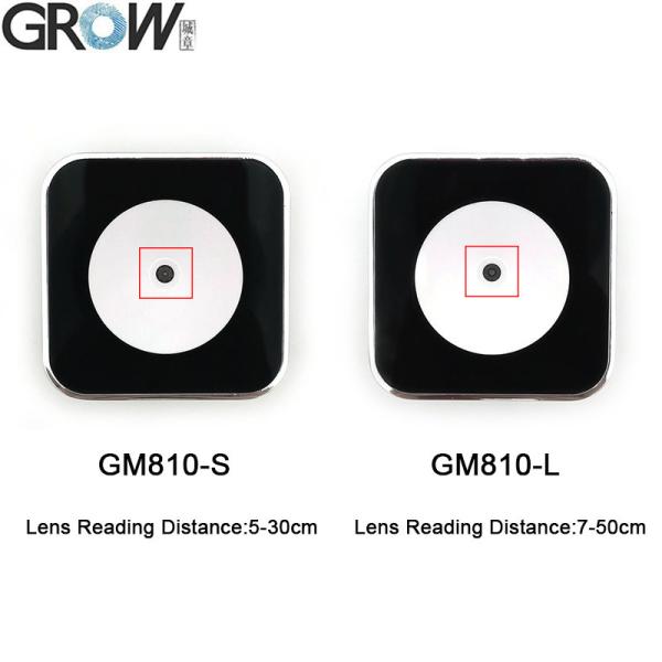 Module de lecteur de codes-barres QR 1D/2D série GROW GM810 DC5V Interface USB/UART pour Arduino Windows Bureau Lecteur de paiement mobile