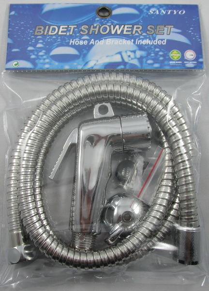 Multi Color Jet Spray Toilet , 0 - 60℃ Working Temperature Hand Held Toilet Sprayer