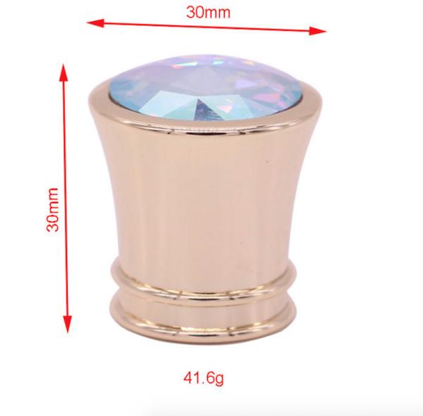 Modern Fashion Design Die Casting Zinc Alloy Perfume Bottle Caps For Mid-East Europe And USA Markets