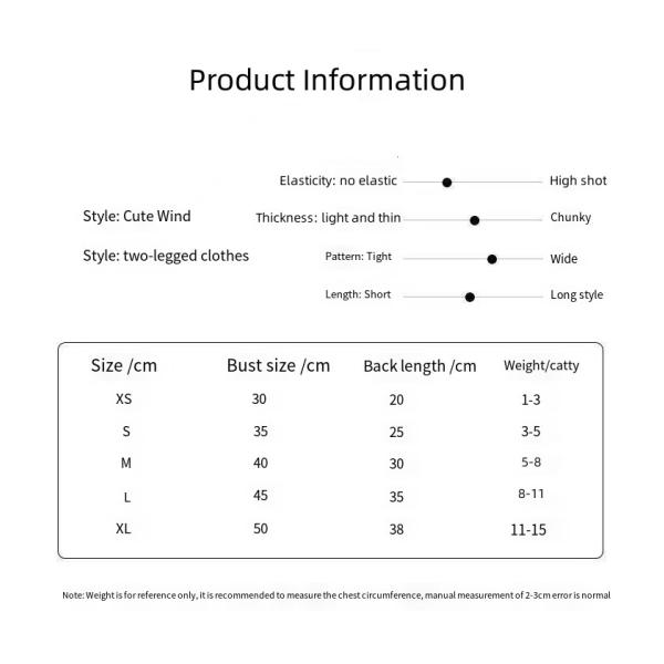 Мода и текстиль Веселый стиль Весы для домашних животных Одежда для домашних животных Качественная одежда для домашних животных