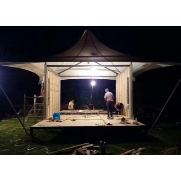 PVC Fabric Cover Hotel Bell Tent Easy Maintenance For Traval Living Room