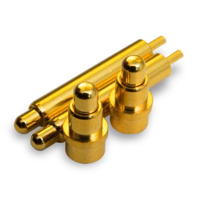 Medical Facility Spring Loaded Pcb Test Pins Round Header 2.5- 8.3mm Working Height