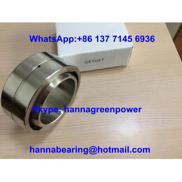 GE70XT Stainless Steel Spherical Plain Bearing GE70XT/X Sliding Bearing 70 * 105 * 49 mm