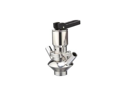 Aseptic Sanitary Sample Valve / Stainless Steel  Sample Port Valve