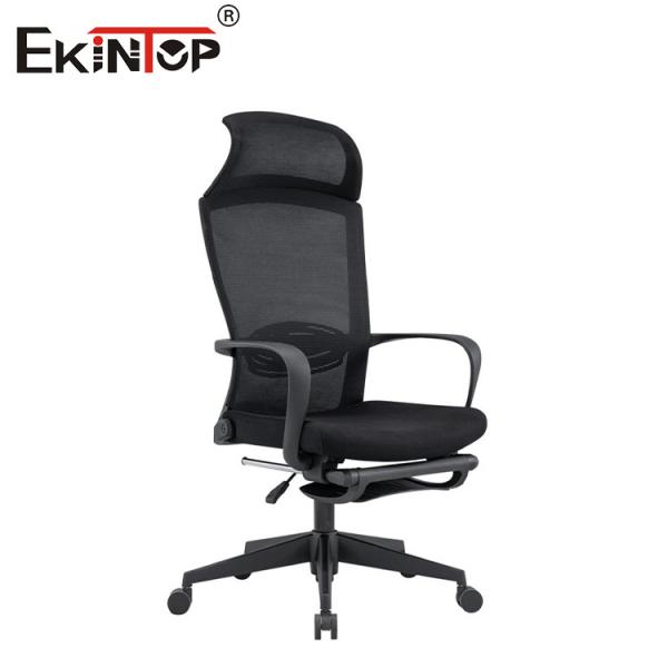 High Back Swivel Ergonomic  Mesh Sturdy Office Chairs With Footrest