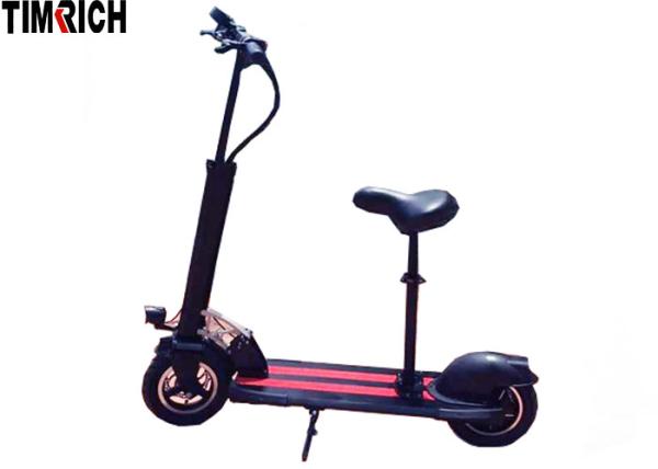 TM-TX-B9  10 Inch Portable Electric Scooter 350W Motor Aluminum Alloy Material With Seat Cushion