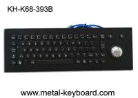 30min clavier d'acier inoxydable de la durée moyenne de reprise USB PS/2 avec la boule de commande