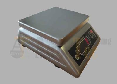 Double LED Display Waterproof Weighing Scale , Stainless Steel Portable Weighing Scale