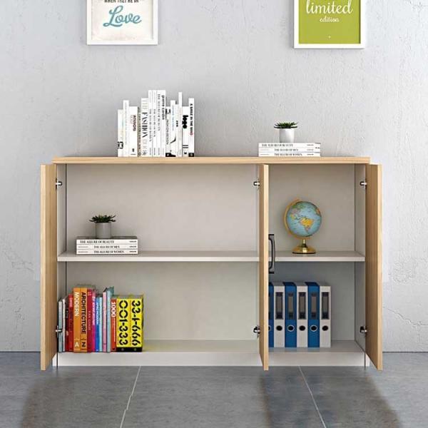 Буккейс двери шкафов для картотеки 2 офиса 47 дюймов деревянный с замком