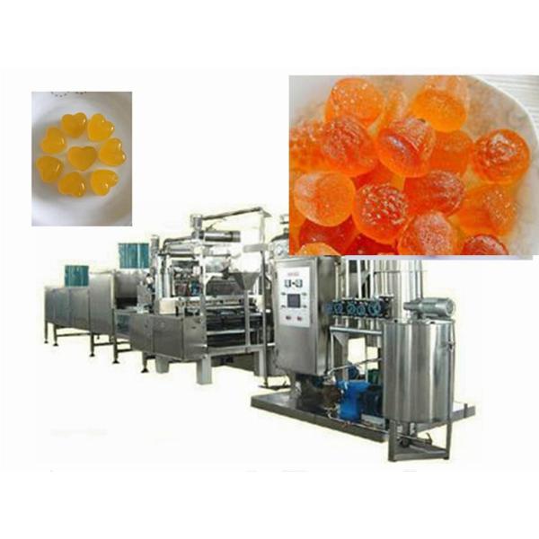 Small Hard Candy Depositing Machine With Continuously Vacuum Cooker