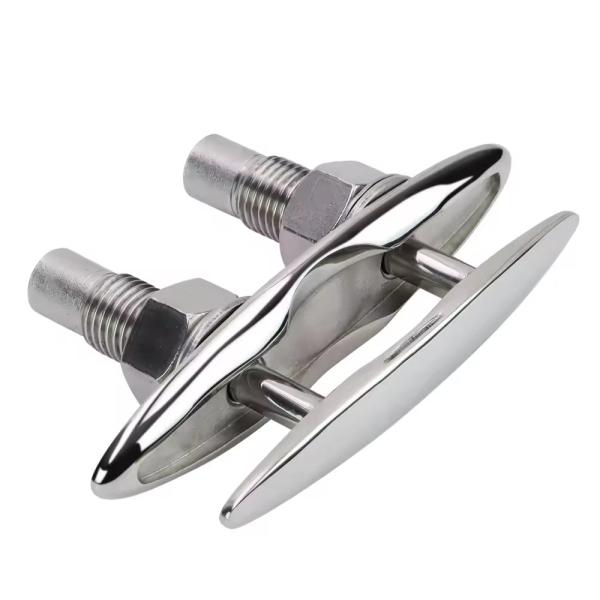 Marine Hardware Boat Cleat Accessories 316 Stainless Steel Pop Up Cleats