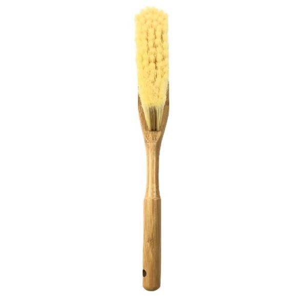 2 In 1 Home Bamboo Handle Cleaning Dustpan And Brush Eco Friendly