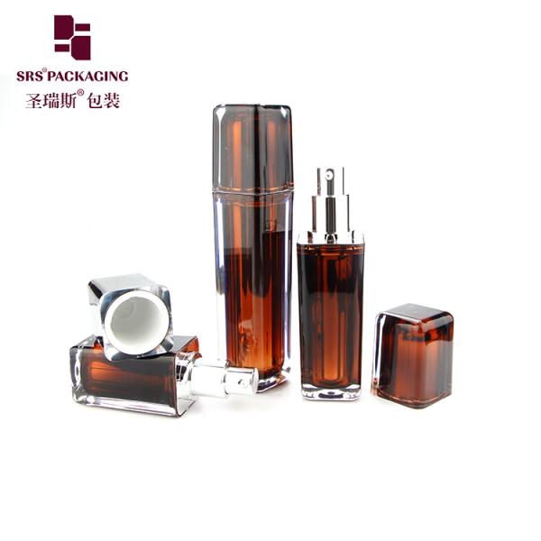 L054 clear lotion bottle L054 15ml 30ml 50ml 100ml plastic cream bottle with pump