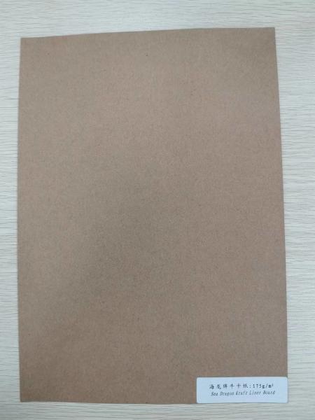 Brown Kraft Liner Board With Good Printability, Excellent Corrugator Runnability
