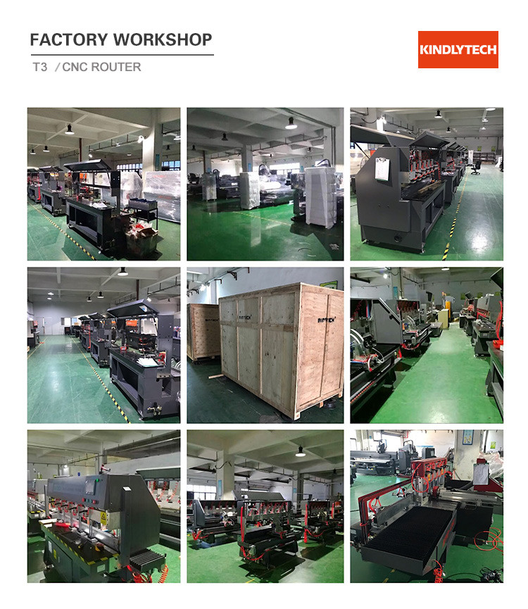 Маршрутизатор CNC ATC 60HZ 3500w сверхмощный для индустрии Woodworking