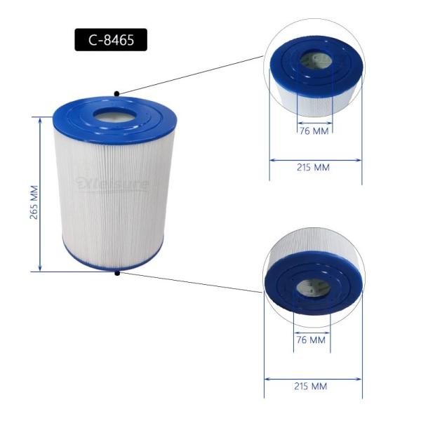 Cartucho de filtro de piscina de alta qualidade para piscinas PWK65