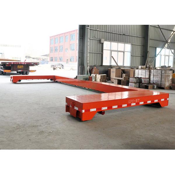 Heavy Duty Plant Motorized Handling Inter Bay Transport Cross Bay Rail Truck Trolleys