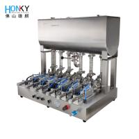 150*100*100cm de creme máquina de embalagem vertical da máquina de enchimento de 6 cabeças