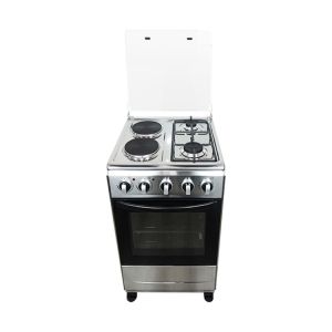 2 Gas 2 Electricity Free Standing Oven Stainless Steel Freestanding Gas Stove Easy Cleanup