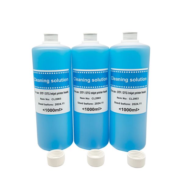 Eco Friendly 1000ML Printer Head Cleaning Fluid For I3200 DX5 XP600 4720 7880 Printhead