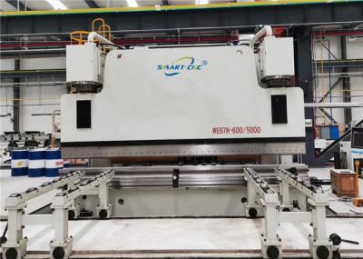 Comprimento de dobra de 500 toneladas do freio 6000mm da imprensa do CNC do quadro de porta com linha central 7