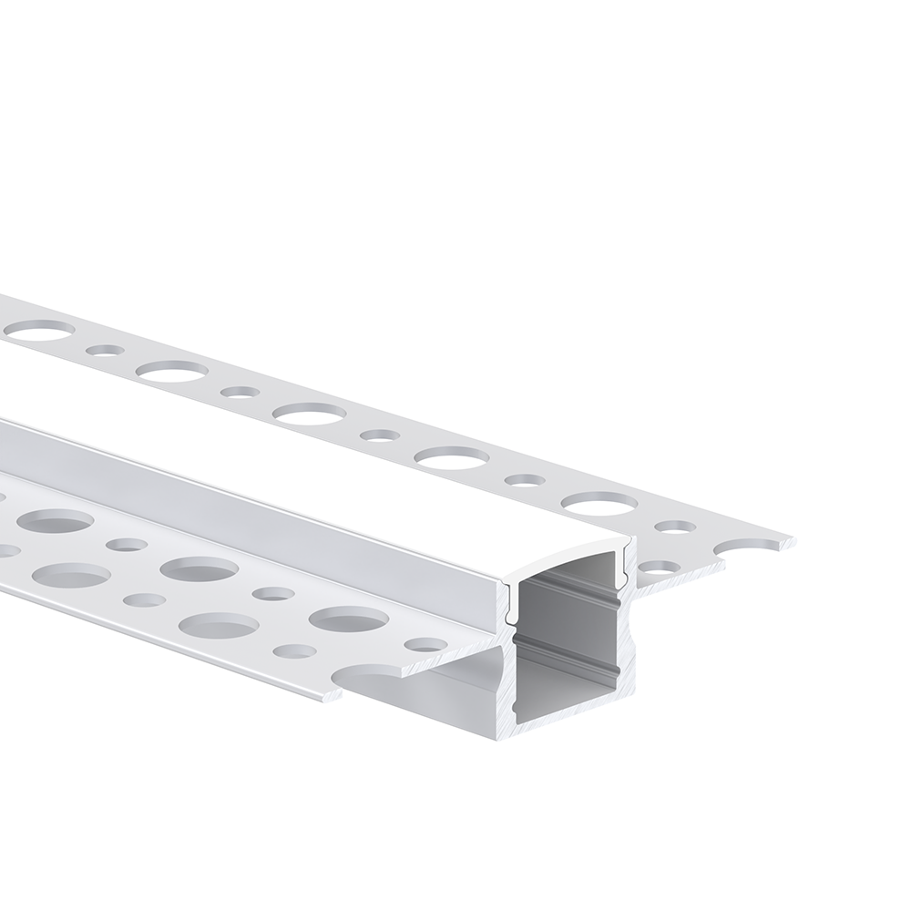 Led Light Strips Aluminium Channel With Pc Cover K6 Recessed Drywall Plaster Gypsum Led Aluminum Profile K&C