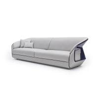Les sofas de Matte Leather Living Room Sectional de Faux dévoilés ont tapissé sectionnel