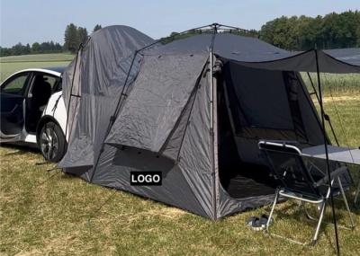 330*240*210CM Lightweight Automatic Grey Waterproof PU2000MM Coated Polyester 210D 4-Person Tesla Camping Tent