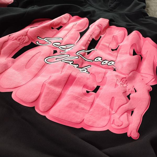 Capuchon à imprimerie sur mesure 500 Gsm Capuchon à couper et à coudre Capuchon poids lourd Pullover épais Français Terry Capuchon Sweatshirts Hommes