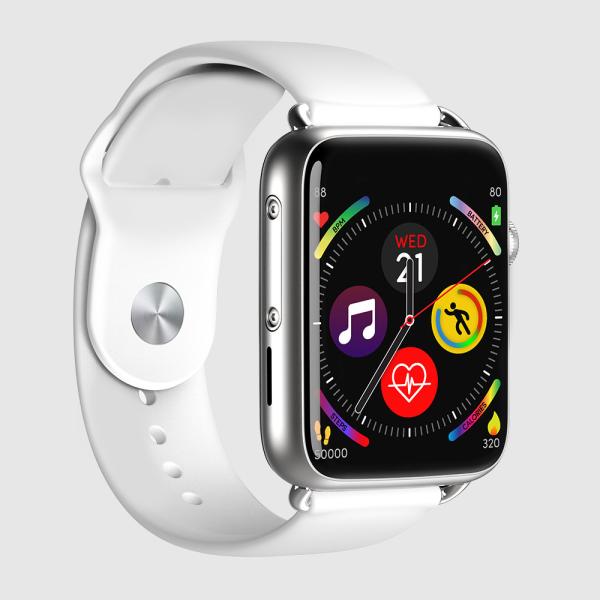 Heart Rate Smart Watch With Sim Slot Aluminum Alloy Machine Wireless Networking