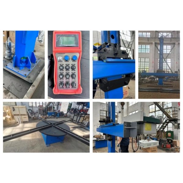 Cross Welding Manipulator 10m Column And Boom Machine Arc Welding