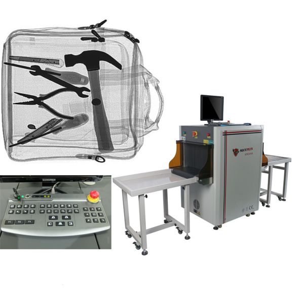 SECU PLUS Multi Language X Ray Scanner Machine 160kv For Subway