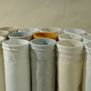 Industrial High Temperature Dust Filter Bag with 1.5-Year Warranty and Custom Size for Cement and Steel Plants