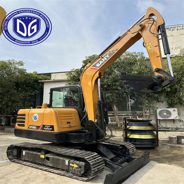 Sany Sy55 Used 5.5 Ton Excavator With Precise Control Over Excavation